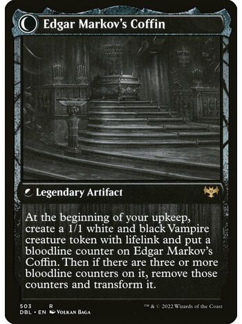 Edgar, Charmed Groom // Edgar Markov's Coffin