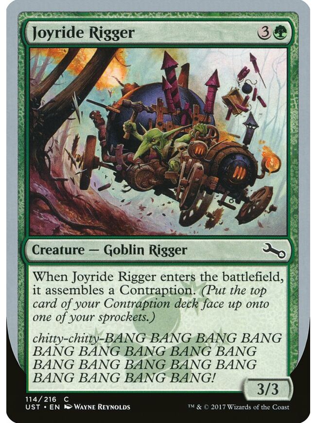 Joyride Rigger
