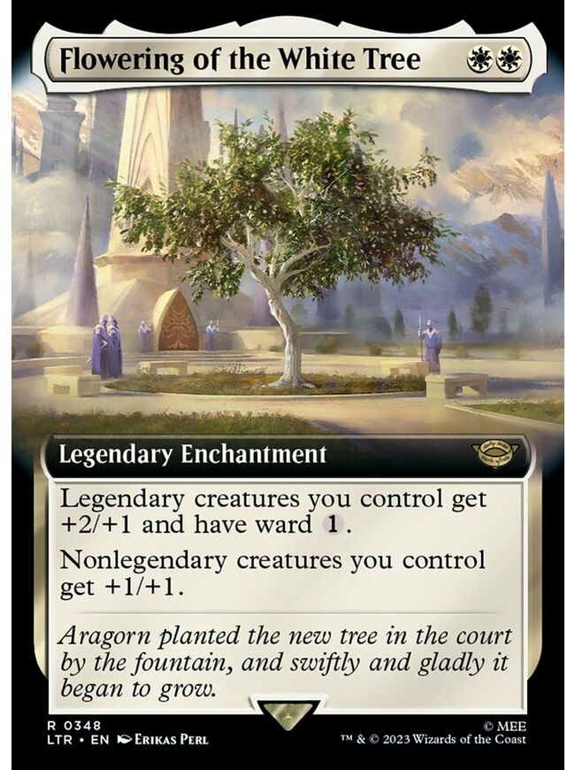 Flowering of the White Tree