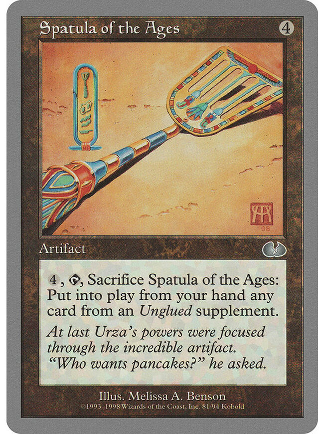 Spatula of the Ages
