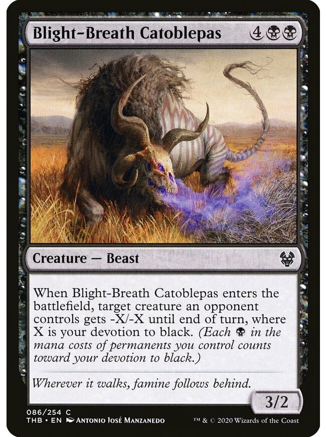 Blight-Breath Catoblepas
