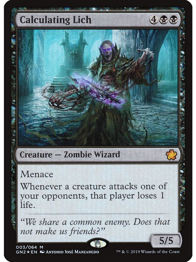 Calculating Lich