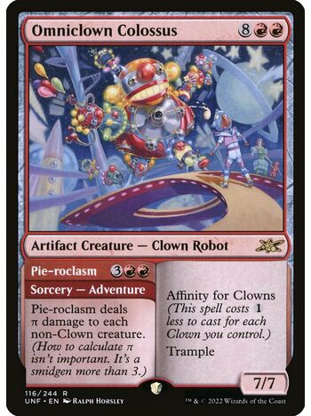 Omniclown Colossus // Pie-roclasm