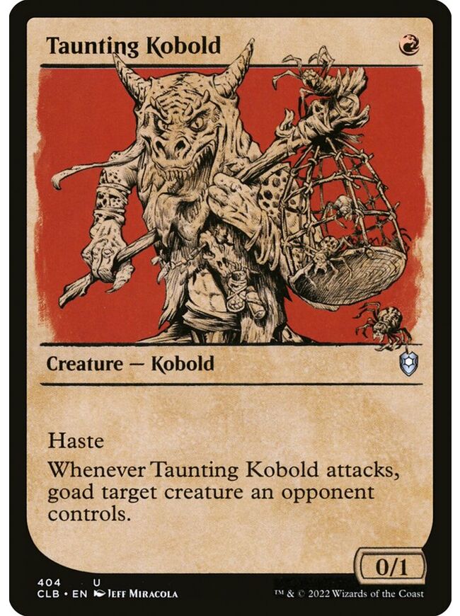 Taunting Kobold