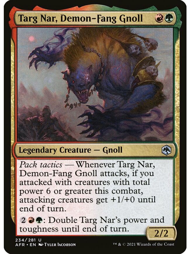 Targ Nar, Demon-Fang Gnoll