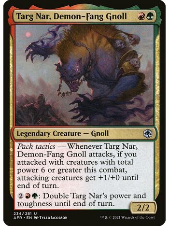 Targ Nar, Demon-Fang Gnoll