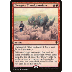 Divergent Transformations