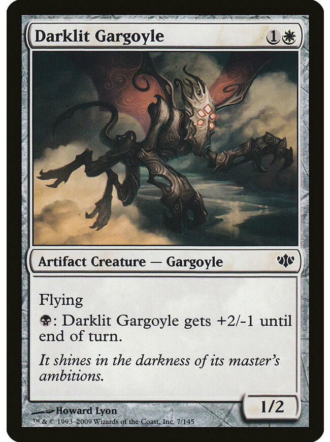 Darklit Gargoyle