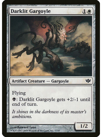 Darklit Gargoyle