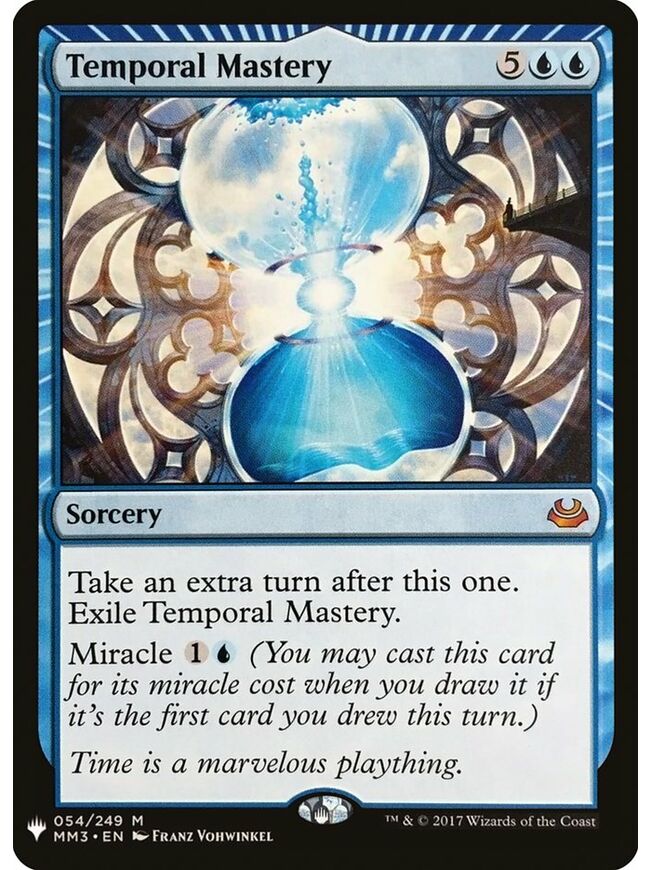 Temporal Mastery