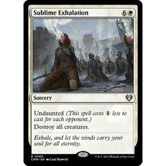 Sublime Exhalation