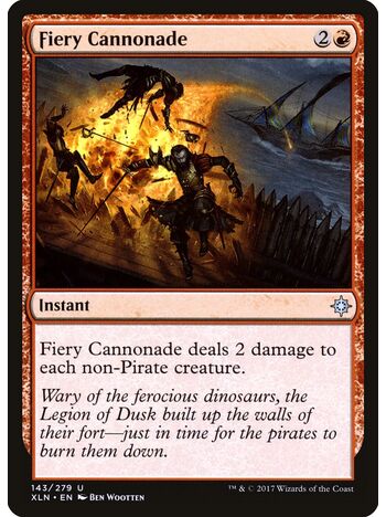 Fiery Cannonade