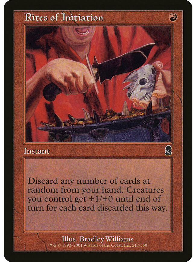 Rites of Initiation