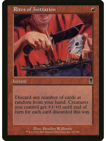 Rites of Initiation