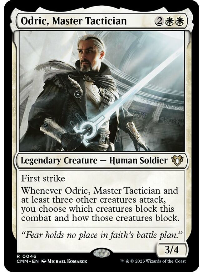 Odric, Master Tactician