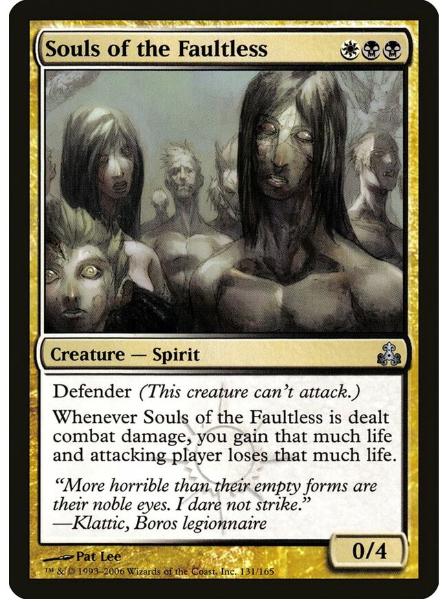 Souls of the Faultless