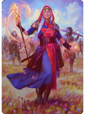 Jaya, Fiery Negotiator // Jaya, Fiery Negotiator (Art Series)