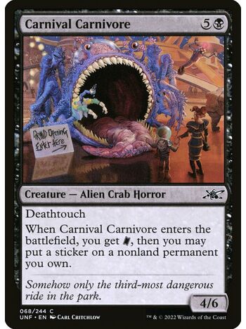 Carnival Carnivore