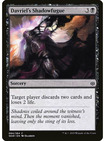 Davriel's Shadowfugue