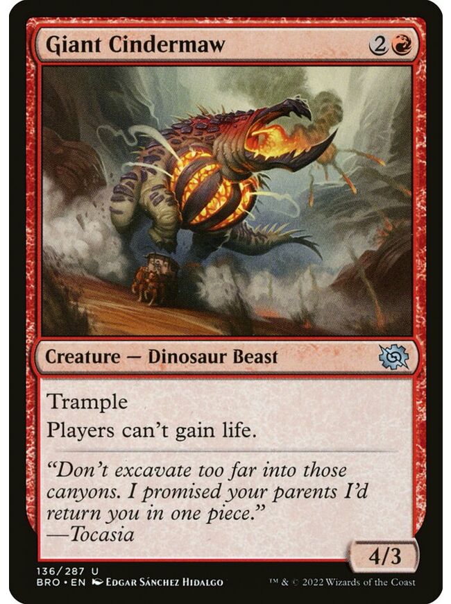 Giant Cindermaw