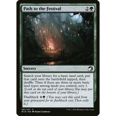 Path to the Festival