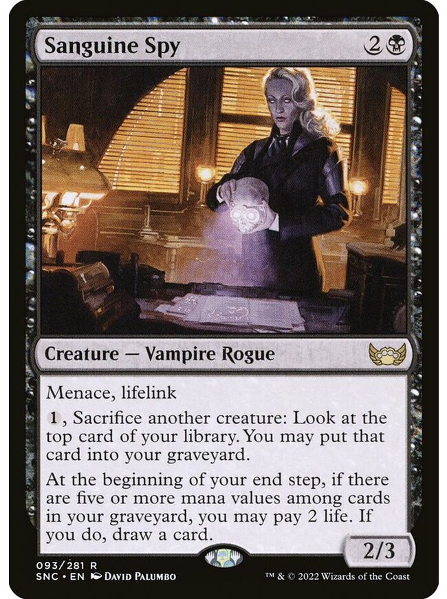 Sanguine Spy