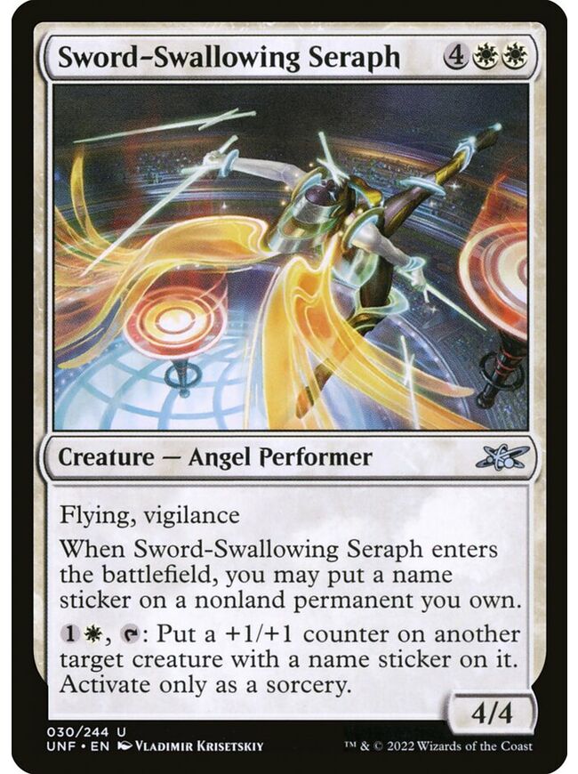 Sword-Swallowing Seraph