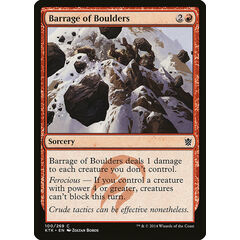 Barrage of Boulders