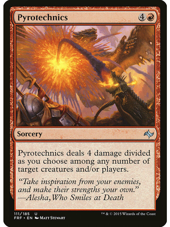 Pyrotechnics