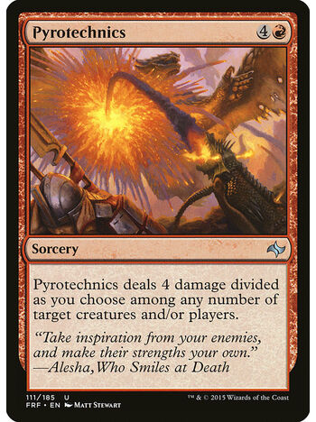 Pyrotechnics