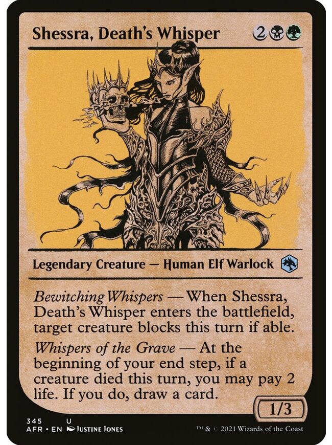 Shessra, Death's Whisper