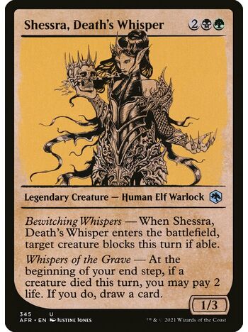 Shessra, Death's Whisper