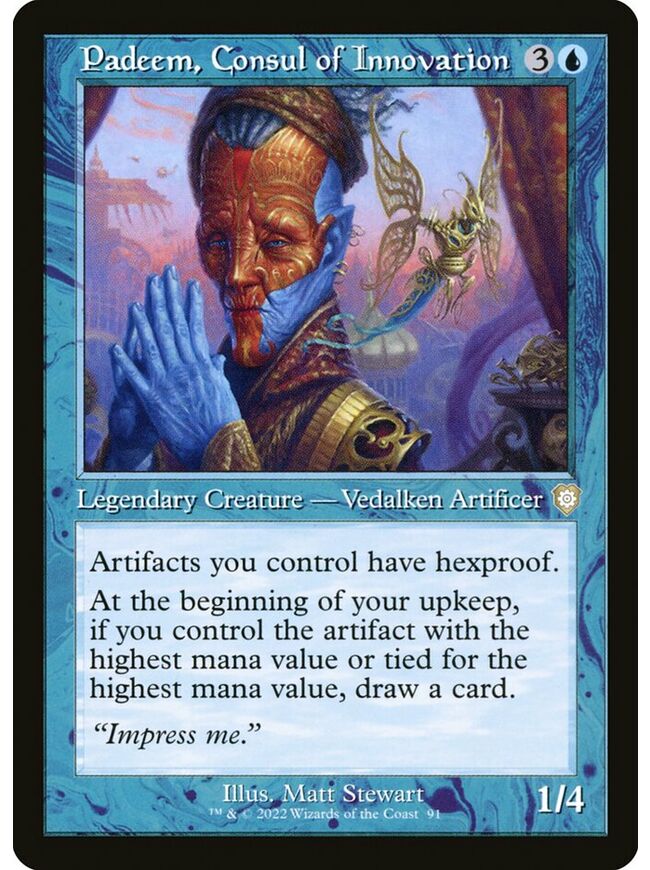 Padeem, Consul of Innovation