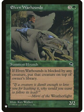 Elven Warhounds
