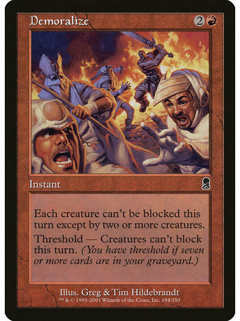 Demoralize