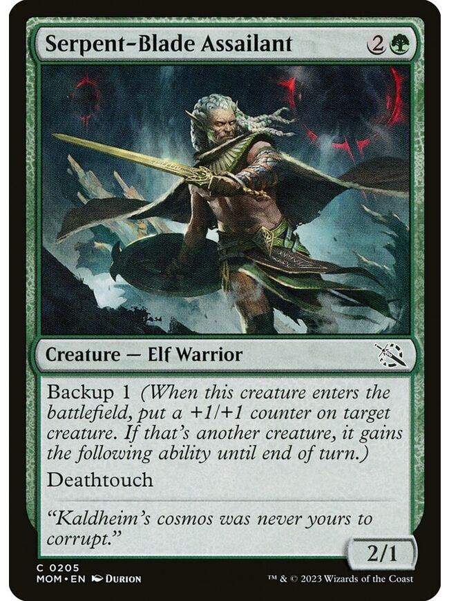 Serpent-Blade Assailant