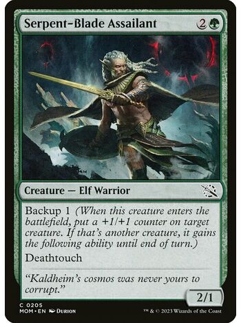 Serpent-Blade Assailant