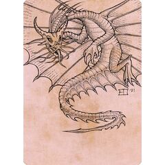 Ancient Gold Dragon // Ancient Gold Dragon (Art Series)