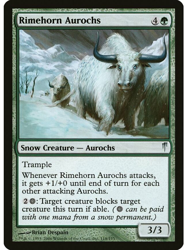 Rimehorn Aurochs