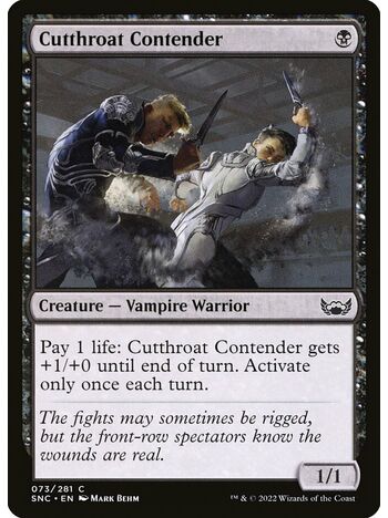 Cutthroat Contender