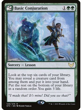 Basic Conjuration
