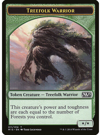 Treefolk Warrior Token