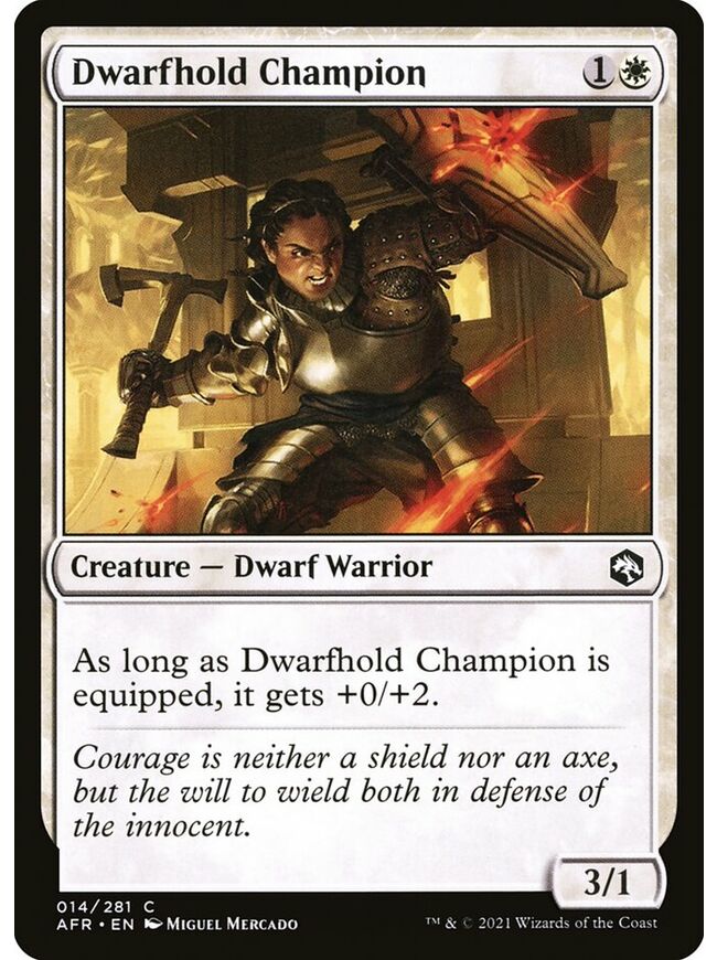 Dwarfhold Champion