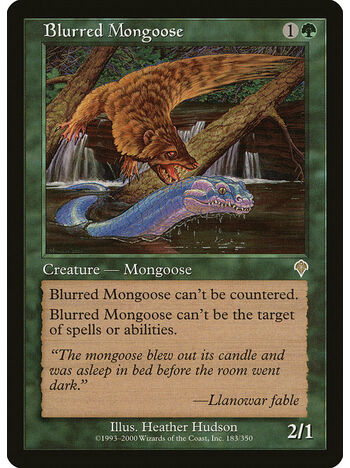 Blurred Mongoose