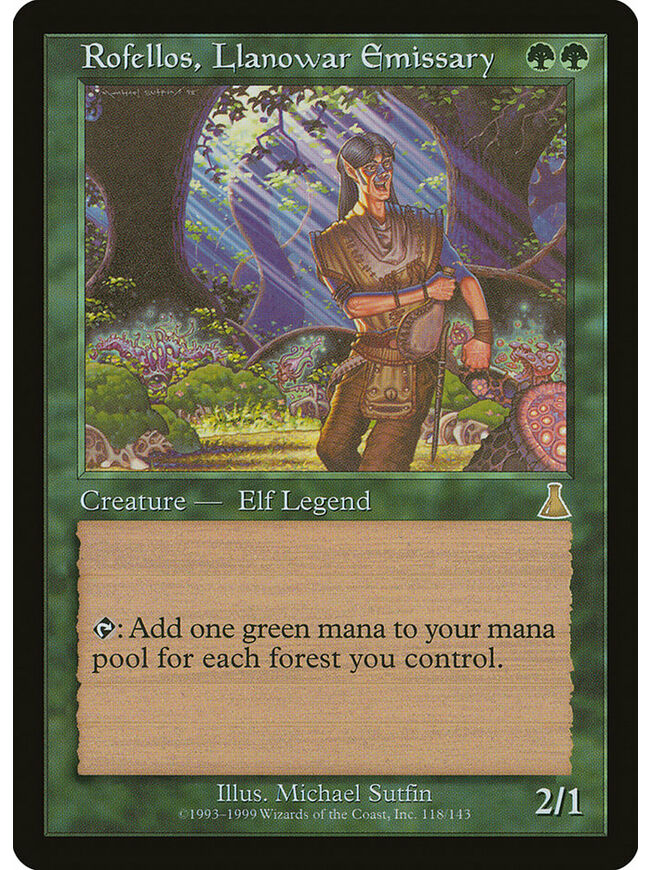 Rofellos, Llanowar Emissary