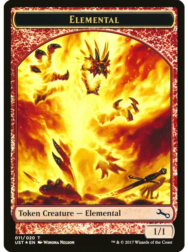 Elemental // Elemental Token (Red)