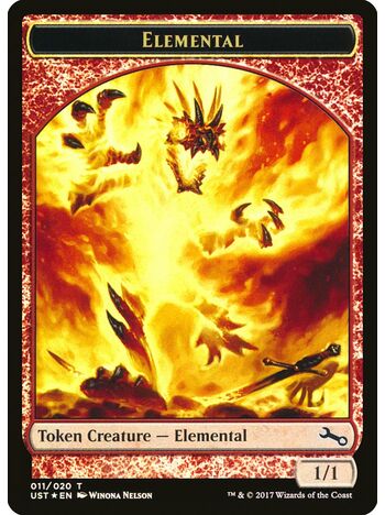 Elemental // Elemental Token (Red)