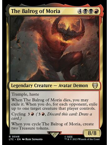 The Balrog of Moria