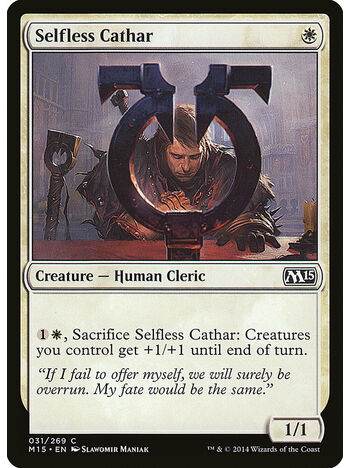 Selfless Cathar