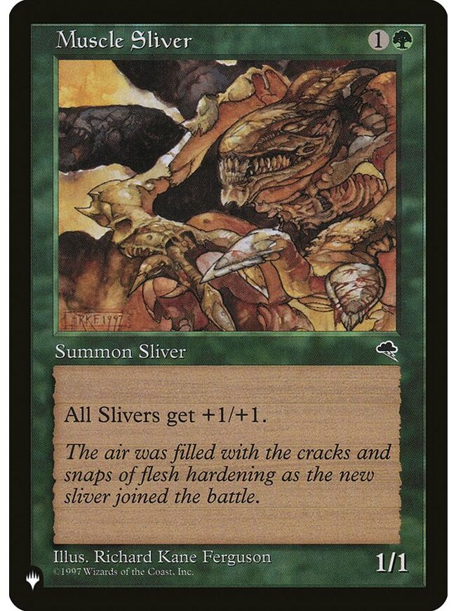 Muscle Sliver